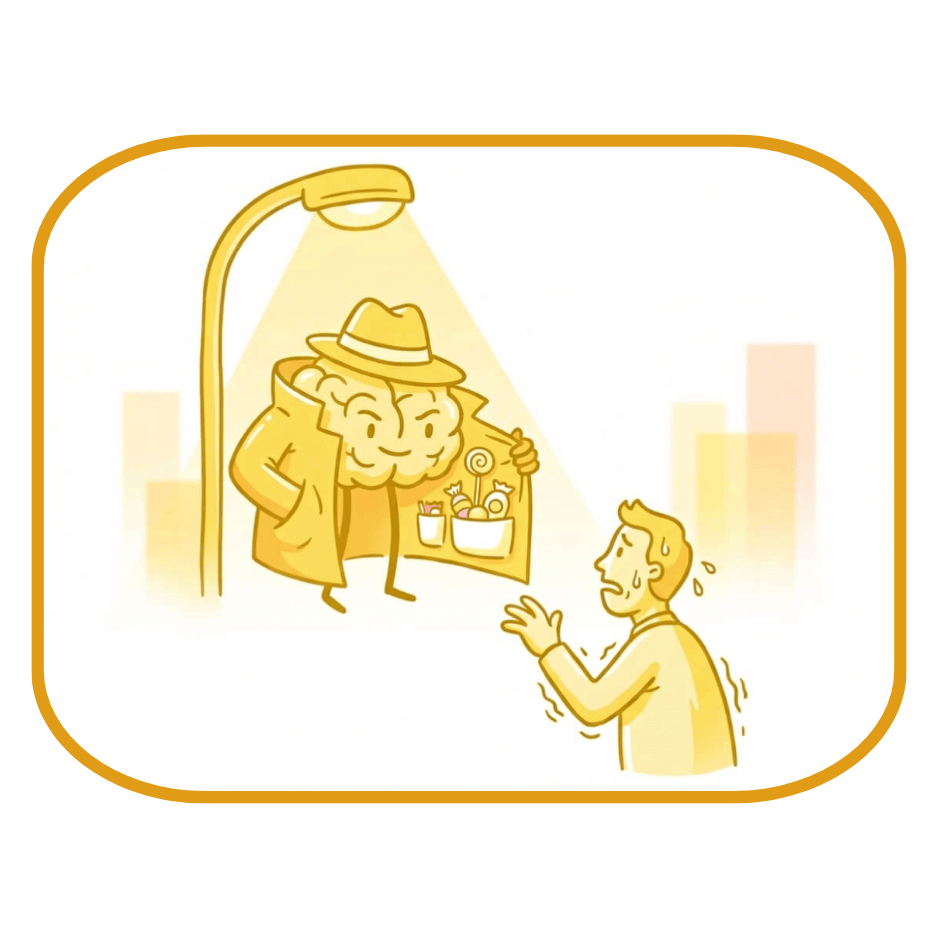 field notes - brain is a shady drug dealer wp tiny